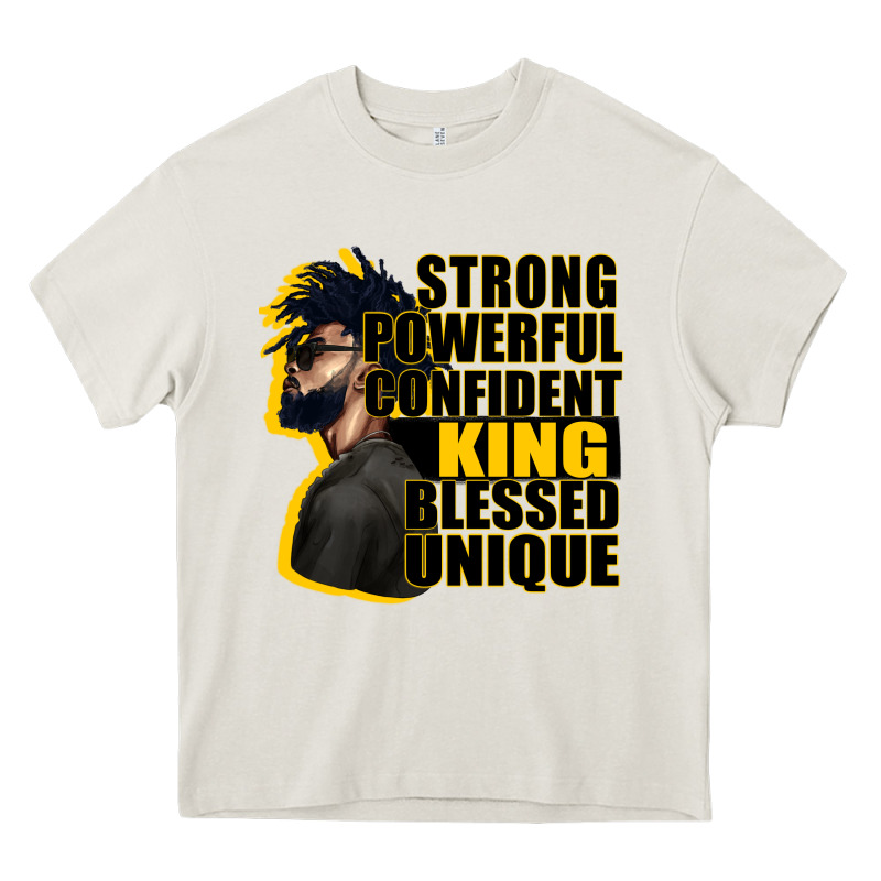 Strong Powerful Confident King Blessed Unique Heavy Core Tee by CowGirlArtShop | Teevron