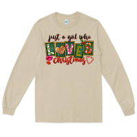 Just A Girl Who Loves Christmas Long Sleeve Tee | Teevron