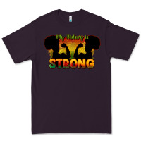 Plum My history is strong Premium Tee - HowdyJamesFarm