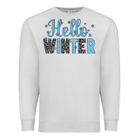 Dove Grey hello winter Premium Sweatshirt - JahusDesignShop