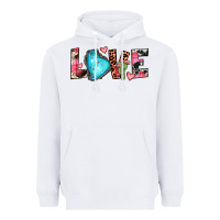 White gemstone love Heavyweight Hoodie - JahusDesignShop