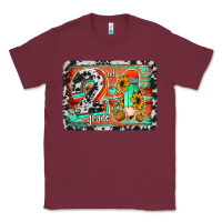 Burgundy western back to school 2nd grade 2 Classic Tee - Jasminsmagicworld