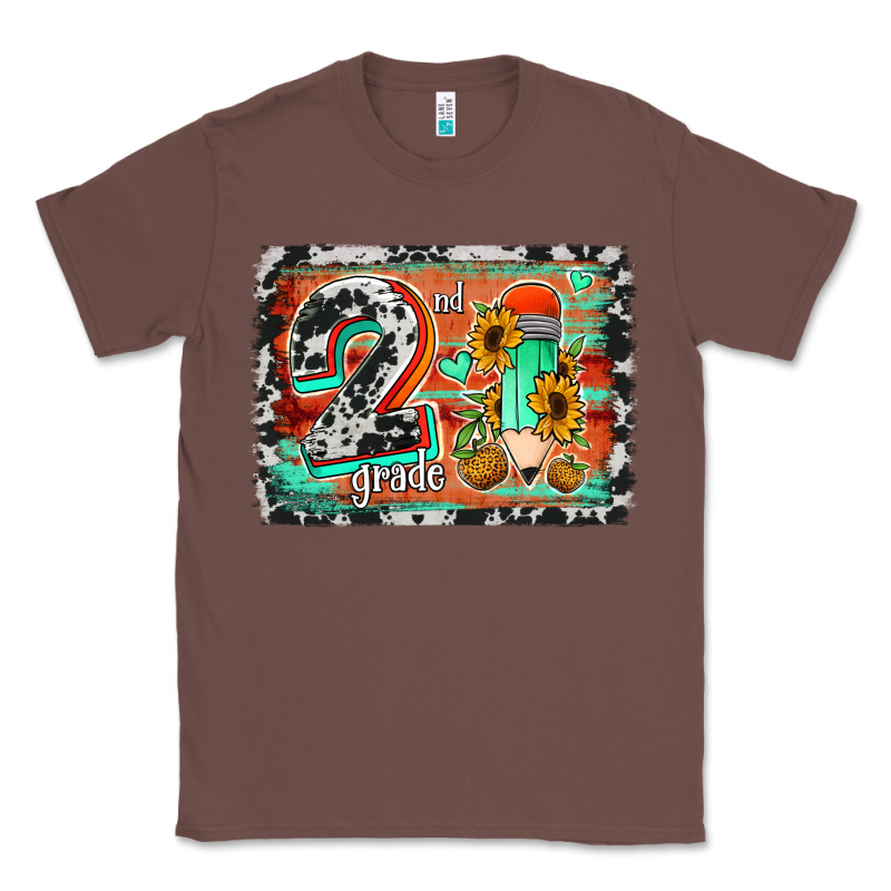 Western Back To School 2nd Grade 2 Classic Tee by Jasminsmagicworld | Teevron