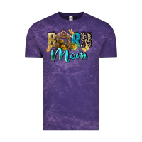 Cloud Purple Barn mom Mother's Day Vintage Tee - FaDigitalArtStudio