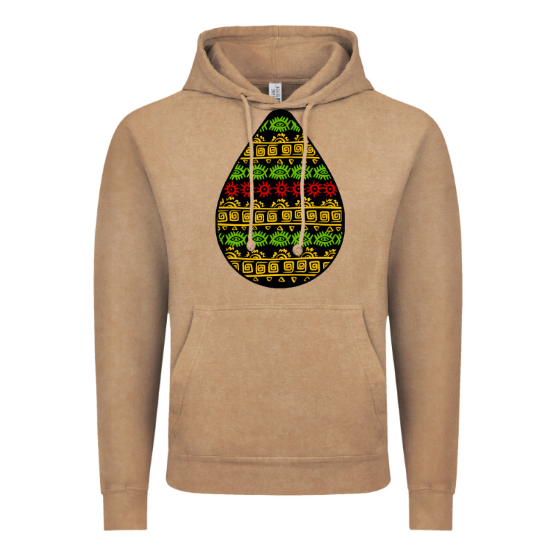 African Masks Teardrop Vintage Hoodie by BundleAndBundleShop | Teevron