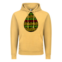 Vintage Mustard african masks teardrop Vintage Hoodie - BundleAndBundleShop