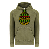 Vintage Olive african masks teardrop Vintage Hoodie - BundleAndBundleShop