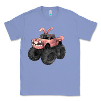 Colony Blue Easter monster truck Easter Day Classic Tee - HowdyJamesFarm