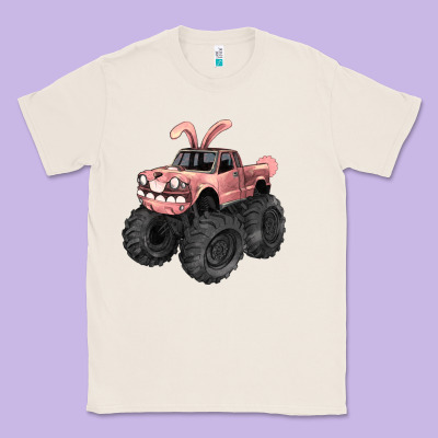 Easter Monster Truck Easter Day Classic Tee Designed By Howdyjamesfarm