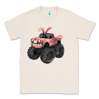 Natural Easter monster truck Easter Day Classic Tee - HowdyJamesFarm