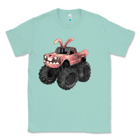 Seafoam Easter monster truck Easter Day Classic Tee - HowdyJamesFarm