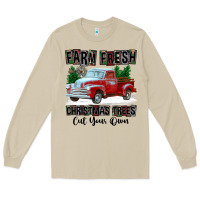 Farm Fresh Christmas Trees Cut Your Own Long Sleeve Tee | Teevron