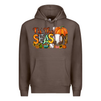 Coffee tis the season baseball Premium Hoodie - RacoonDesign