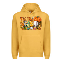 Mustard tis the season baseball Premium Hoodie - RacoonDesign