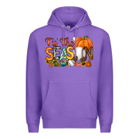 Purple tis the season baseball Premium Hoodie - RacoonDesign