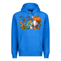 True Royal tis the season baseball Premium Hoodie - RacoonDesign