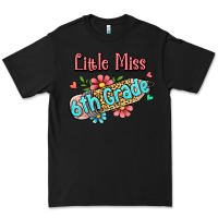 Black little miss sixth grade Premium Tee - RanaPortraitStore