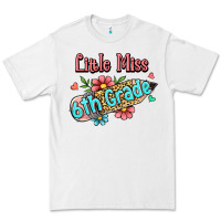 White little miss sixth grade Premium Tee - RanaPortraitStore