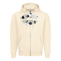 Sandshell soccer lips Zipper Hoodie - AdoDesignShop
