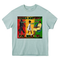Arona rosa sat so ruby could walk so kamala could run tu Heavy Core Tee - CowGirlArtShop