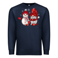 Navy snowman gnome Premium Sweatshirt - JahusDesignShop