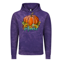 Cloud Purple pumpkin mama Vintage Hoodie - BundleAndBundleShop