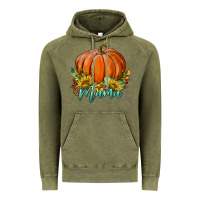 Vintage Olive pumpkin mama Vintage Hoodie - BundleAndBundleShop