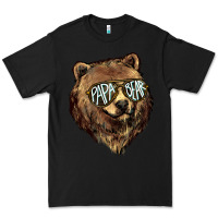 Black Papa Bear Premium Tee - HowdyJamesFarm