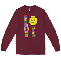 Burgundy love Long Sleeve Tee - Bettercallsaul