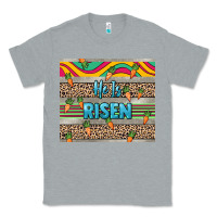 Heather Grey He is risen tumbler Easter Day Classic Tee - HowdyJamesFarm