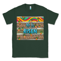 Sports Green He is risen tumbler Easter Day Classic Tee - HowdyJamesFarm