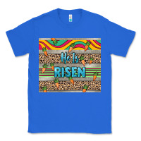 True Royal He is risen tumbler Easter Day Classic Tee - HowdyJamesFarm