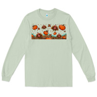 Matcha turkey thanksgiving pumpkin libbey glass Long Sleeve Tee - BundleAndBundleShop
