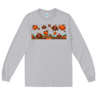 Moon Dust turkey thanksgiving pumpkin libbey glass Long Sleeve Tee - BundleAndBundleShop