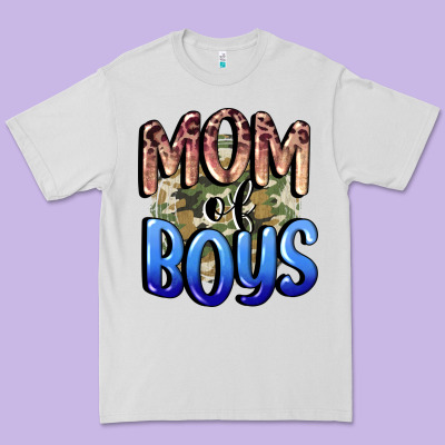 Mom Of Boys Mother's Day Premium Tee Designed By Cowgirlartshop