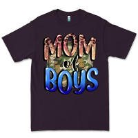 Plum Mom of Boys Mother's Day Premium Tee - CowGirlArtShop