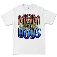 White Mom of Boys Mother's Day Premium Tee - CowGirlArtShop