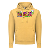 Vintage Mustard halloween nurse Vintage Hoodie - BundleAndBundleShop