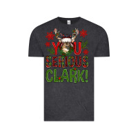 Vintage Black you serious clark with deer bbs Vintage Tee - BundleAndBundleShop