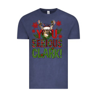 Vintage Denim you serious clark with deer bbs Vintage Tee - BundleAndBundleShop