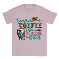 Lilac i pretend coffee helps but i'm still a bitch Classic Tee - Artiststas