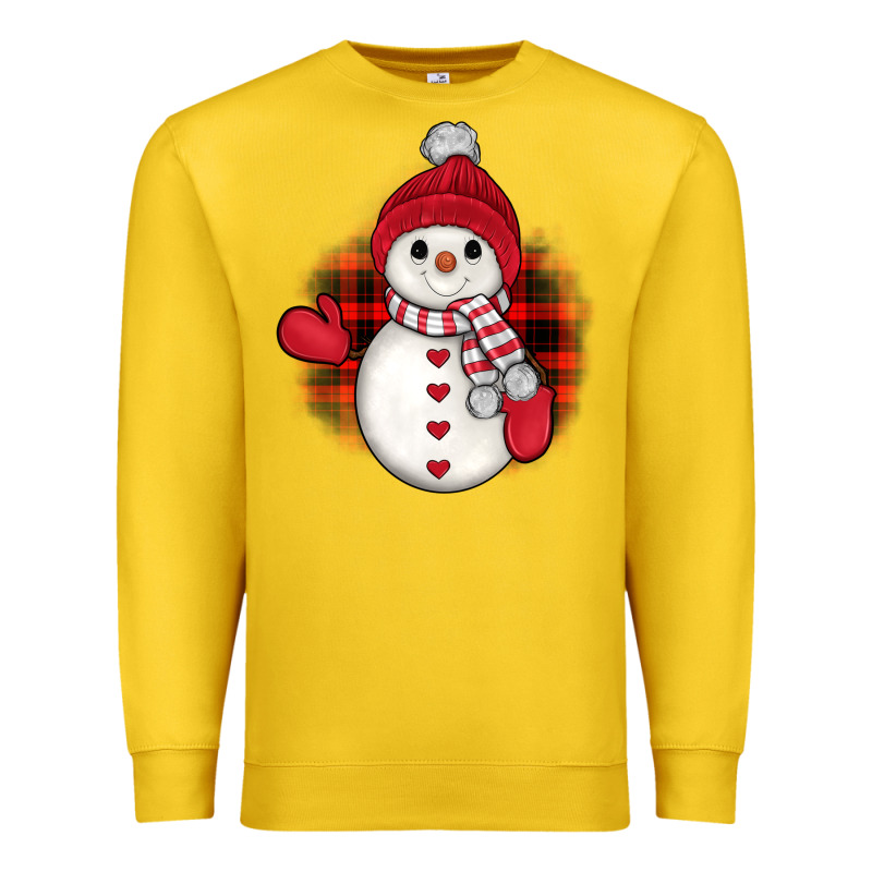 Snowman Christmas Premium Sweatshirt by JahusDesignShop | Teevron