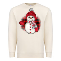 Sandshell snowman christmas Premium Sweatshirt - JahusDesignShop