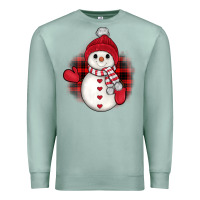 Seafoam snowman christmas Premium Sweatshirt - JahusDesignShop