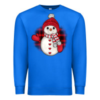 True Royal snowman christmas Premium Sweatshirt - JahusDesignShop