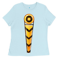 Baby Blue marker chain fa element Ladies Tee - FaDigitalArtStudio