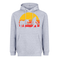 Heather Grey sasquatch and unicorn vintage Heavyweight Hoodie - artisFamous
