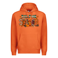 Carrot tis the season football Premium Hoodie - RacoonDesign