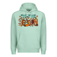 Seafoam tis the season football Premium Hoodie - RacoonDesign