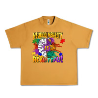 Peanut Butter Neurodiversity Is Beautiful Urban Heavy Tee - FaDigitalArtStudio